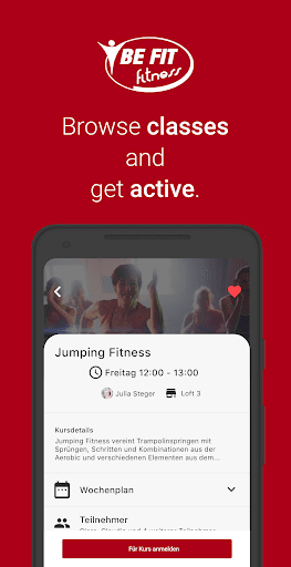 BE FIT Dein Studio Screen 3