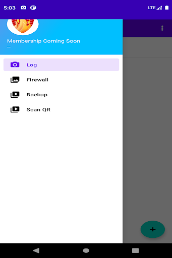 Proxy with firewall Screen 3