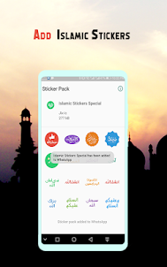 Whats Islamic Stickers for App
