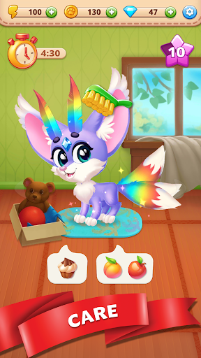 Screenshot of Magic Pets: Care & Merge