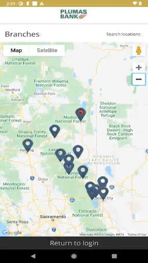 Plumas Bank Mobile Screen 3