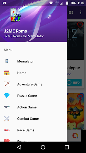 J2ME Roms 1.0.1 Screenshots 1