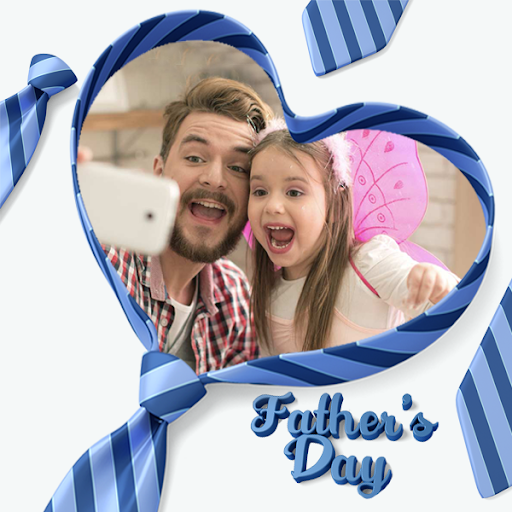 Fathers day photo frame 2024 Screen 2