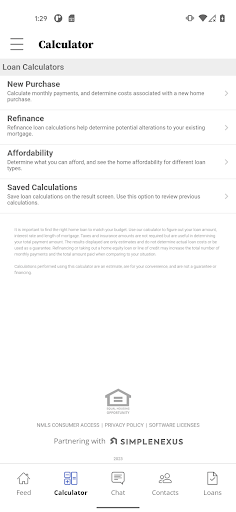 Royal Banks of MO Mortgage Screen 2