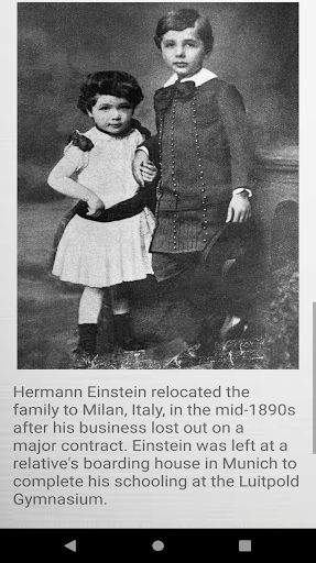 Albert Einstein Biography Screen 3