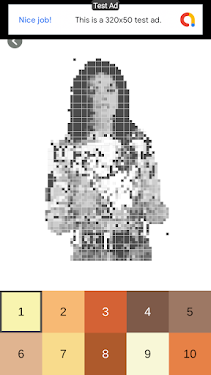 #2. Michael Jackson Number Pixel (Android) By: Nanamesh