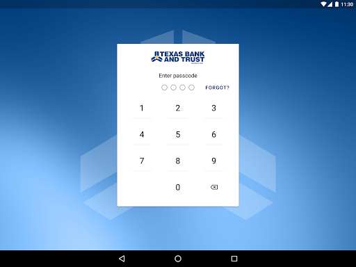 Texas Bank and Trust Mobile Screenshot