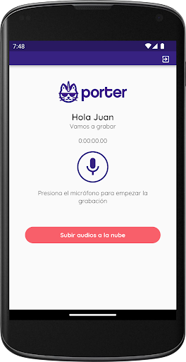Porter Voice Screen 2