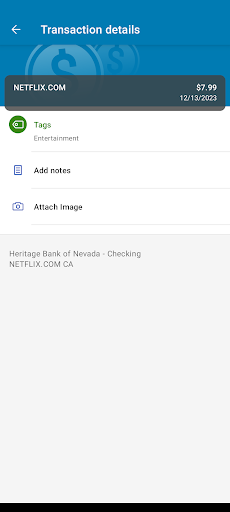 Heritage Bank NV Screen 3