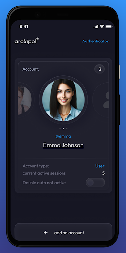 arckipel authenticator Screen 3