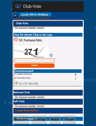 Club-Vote Screen 2
