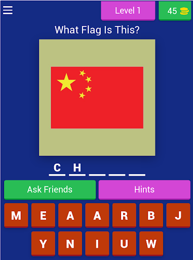 Flag Quiz Guess Country Name