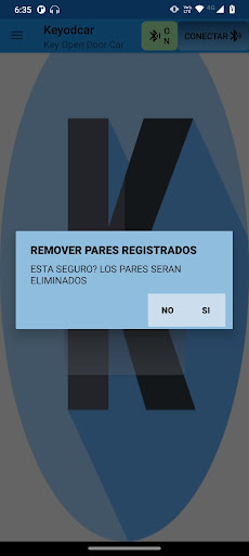 Android application keyodcar screenshort