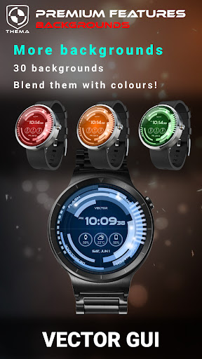 Vector GUI Watch Face screenshot 5