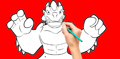 heroes goo jit z Coloring