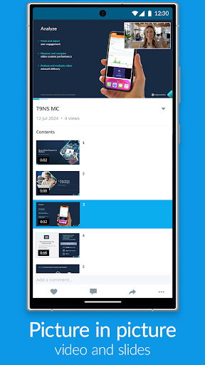Android application Qumu View screenshort