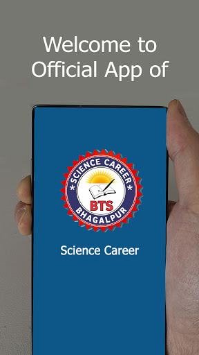 Android application SCIENCE CAREER screenshort