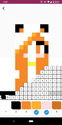 Mc.pix: Color by Numbers Screen 3