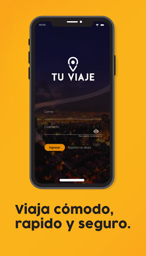 Android application TuViajeApp screenshort
