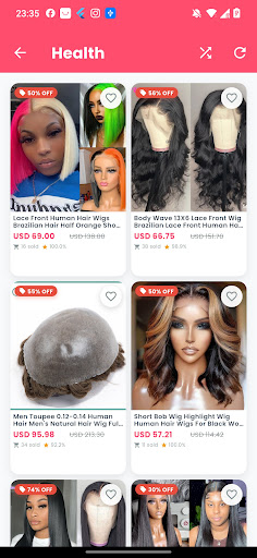 Human Hair  Lace Wigs Shop