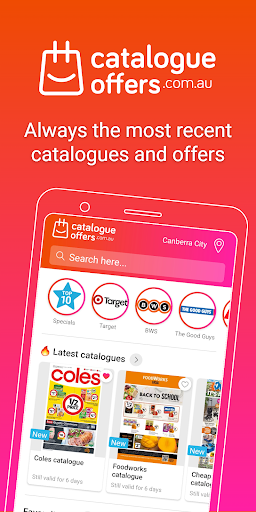 Screenshot of Catalogues & offers Australia