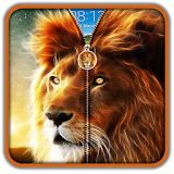 3D Lion Zipper UnLock icon