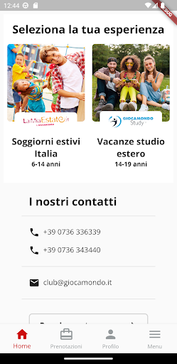 Giocamondo Club Screen 2
