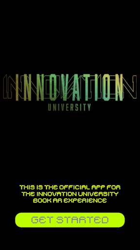 Android application Innovation University AR screenshort