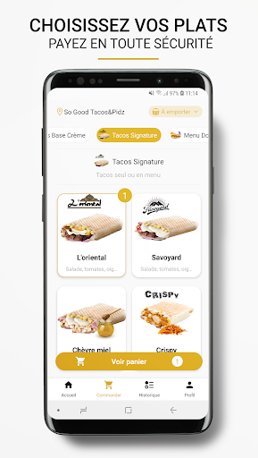 Android application So Good Tacos & Pidz screenshort