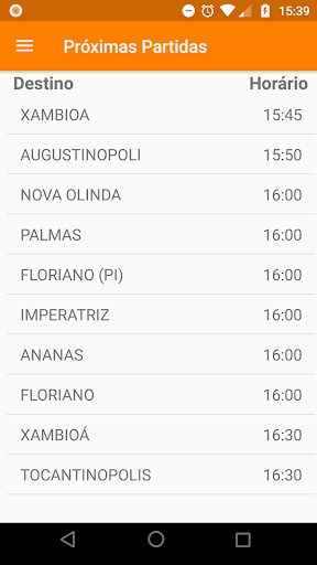 Android application RDV Araguaina screenshort