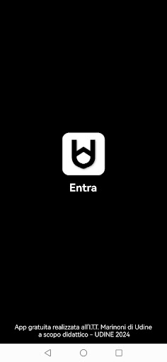 Android application Udine Design Week 2024 screenshort