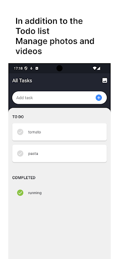 Android application Todo+ Secret album hide photos screenshort