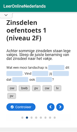 Nederlands Grammatica/Spelling Screen 2