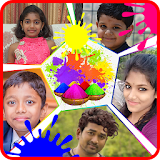 Holi Photo Collage icon