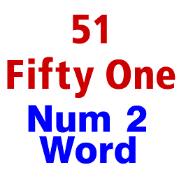 图标图片“Number to Word Multi Language”