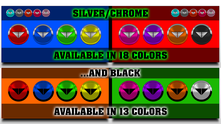 Silver and Black Icon Pack - 24.5 - (Android)