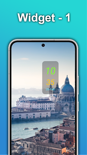 Android application Digital Clock Widget screenshort