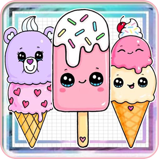 Cómo dibujar un helado lindo - Apps en Google Play