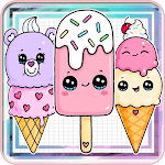 Cover Image of Download How To Draw Cute Ice Cream  APK
