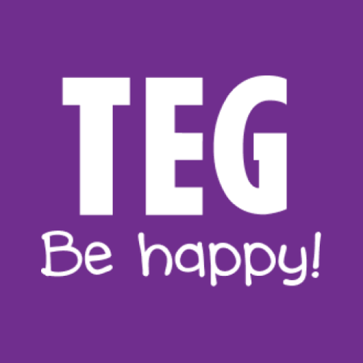 TEG Be happy logo