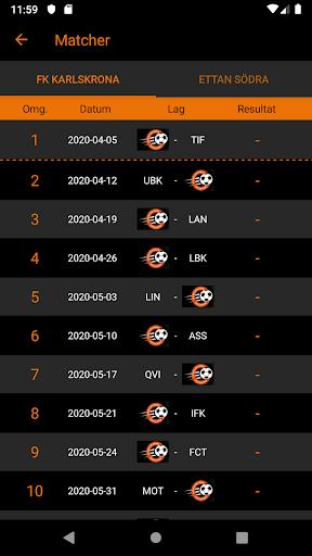 FK Karlskrona Screen 2
