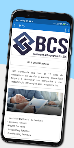 BCS Small Business Screen 3