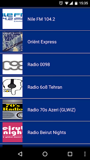 Radio Iran Screen 2