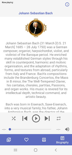 Johann Sebastian Bach Music Screen 3