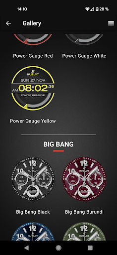 Hublot Big Bang e Gen3 Screen 2