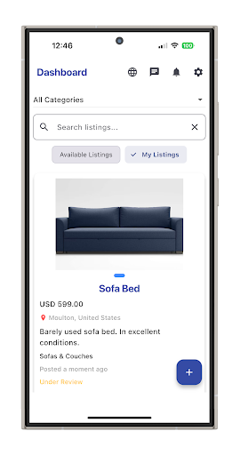 Anteprima dell'app