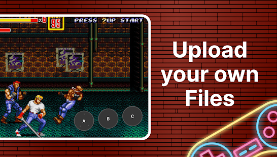 Retro Games 90s Emulator Screenshot