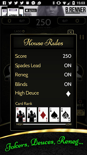Black Spades with Jokers and Prizes 3.0.84 screenshots 4