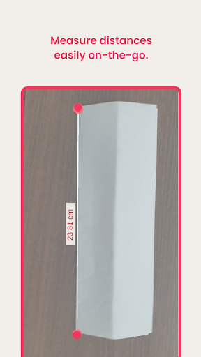 Android application MezzAR: AR Ruler screenshort