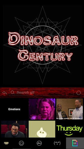Dinosaur Kika Keyboard Theme Screen 3